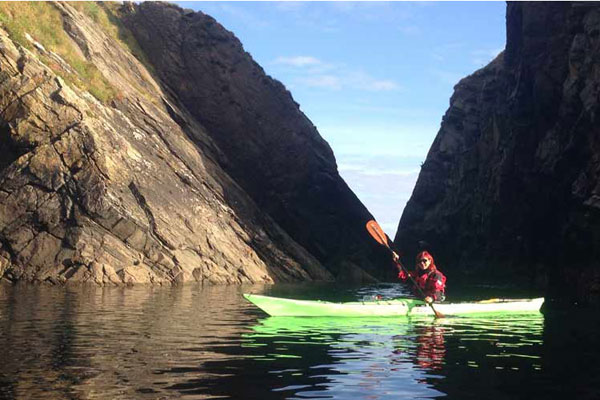 sea kayak on achill island